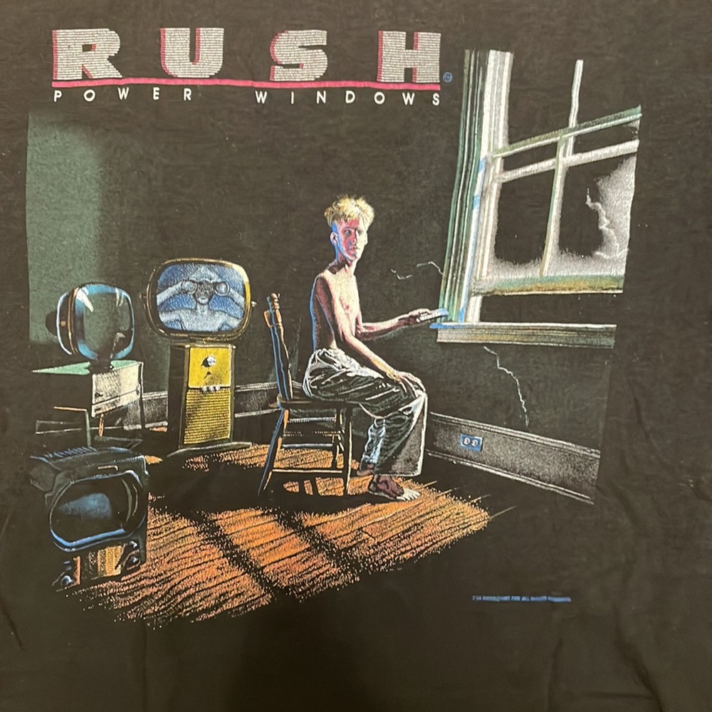 Vintage tee RUSH - Picture 2 of 4